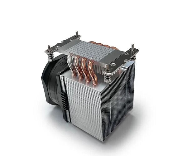 Dynatron A56 AMD Socket AM4/AM5 3U Active CPU Cooler