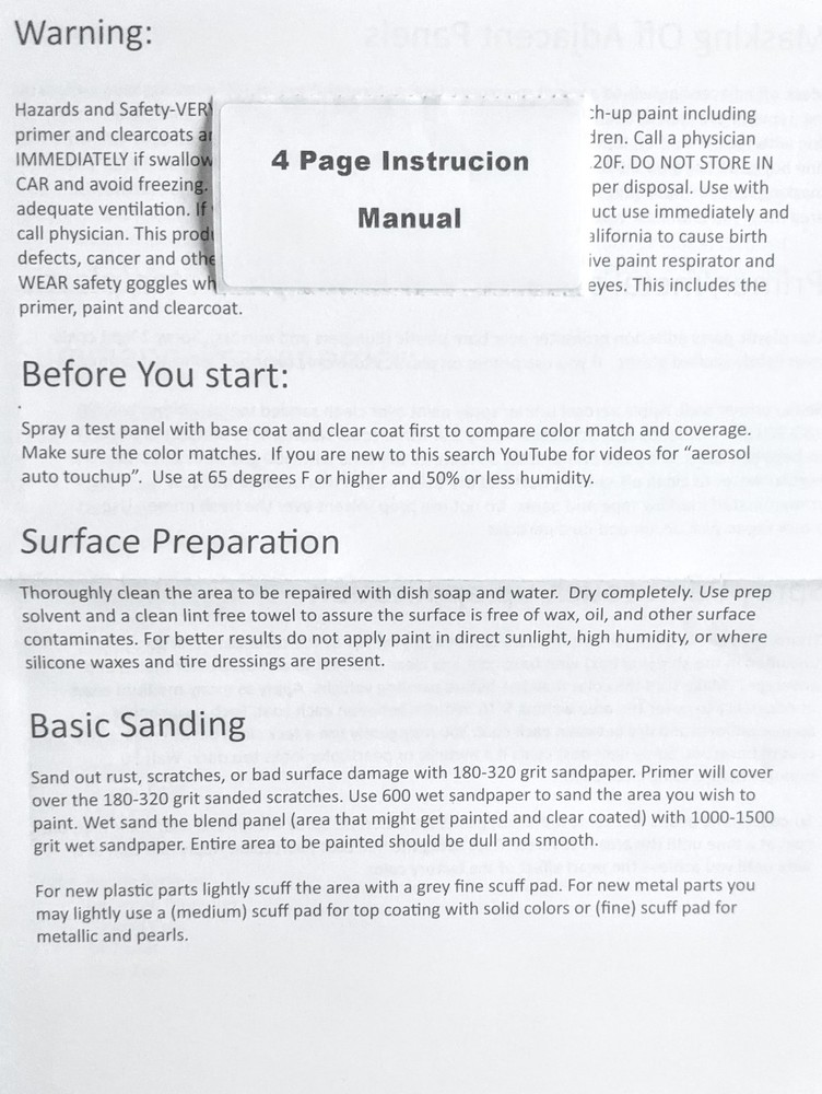 For Ram P24 Squid Ink Spray Paint Compatible