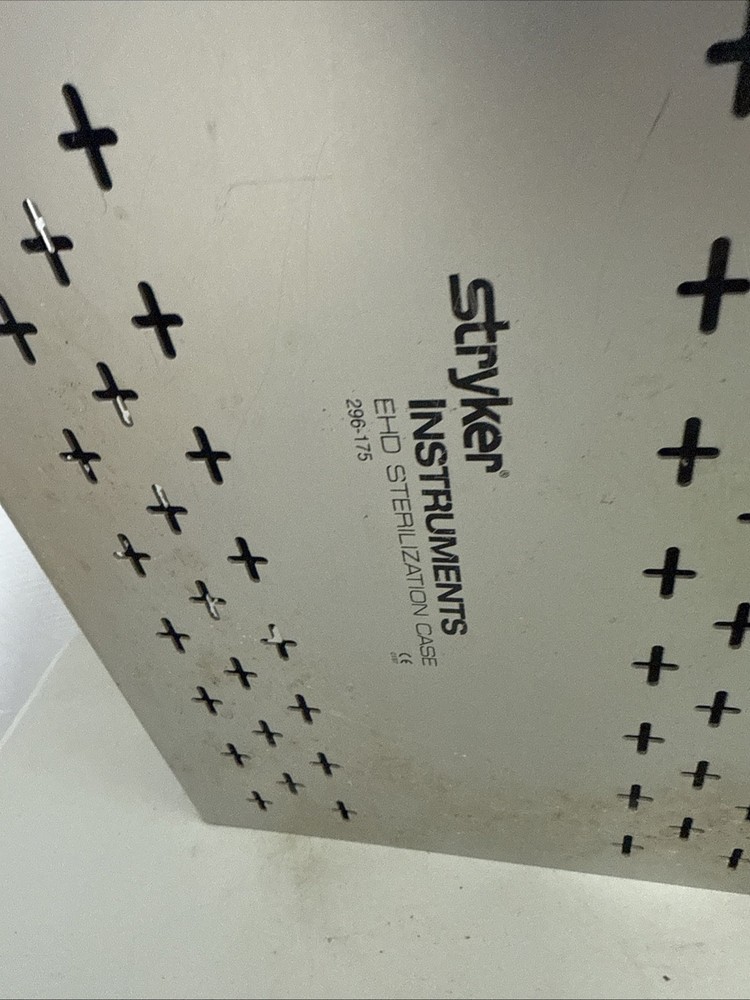 Stryker 296-175 EHD Sterilization Case Needs Clean