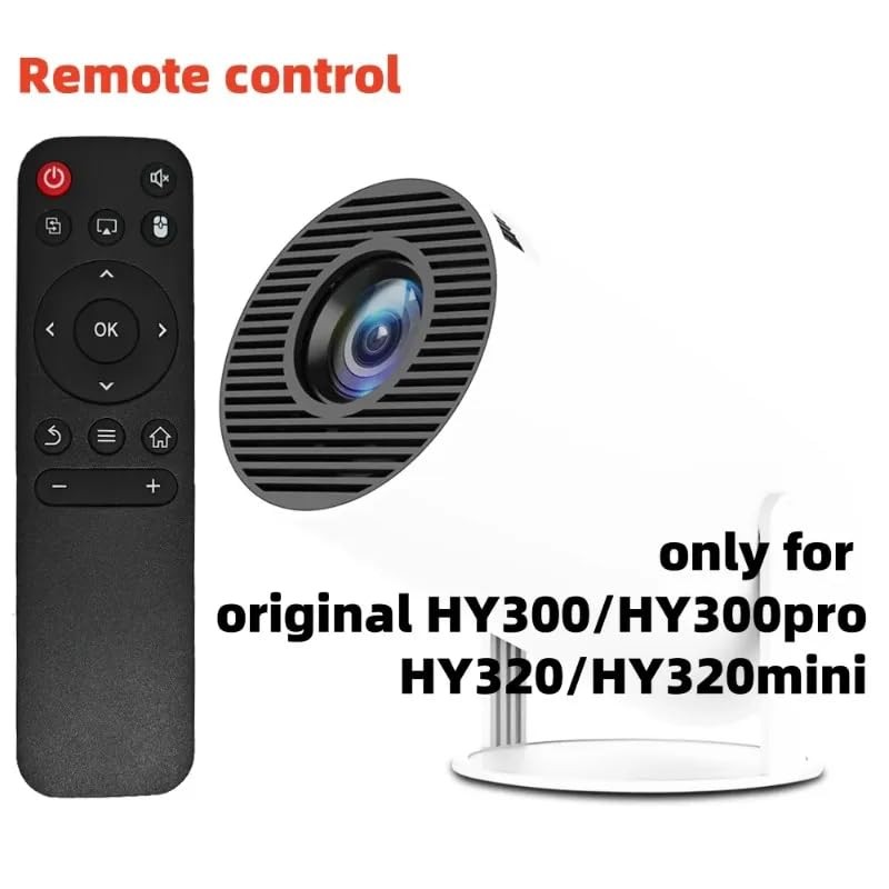 Original Replacement Remote Control for HY320/300Pro Projector & Gimbal Black