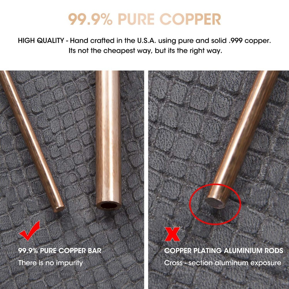 Dowsing Copper Rod for Gold & Water - Crafted for Accuracy & Efficiency