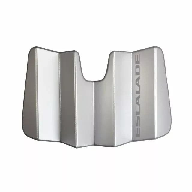 2021-2026 Cadillac Escalade / ESV Reflective Sunshade 84446399 Silver w/ Script