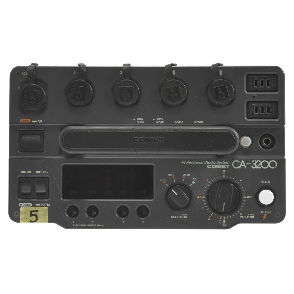 COMET CA-3200 + CA32H LAMP HEAD FLASH STROBE GENERATOR POWER PACK 100-110VOLT #5