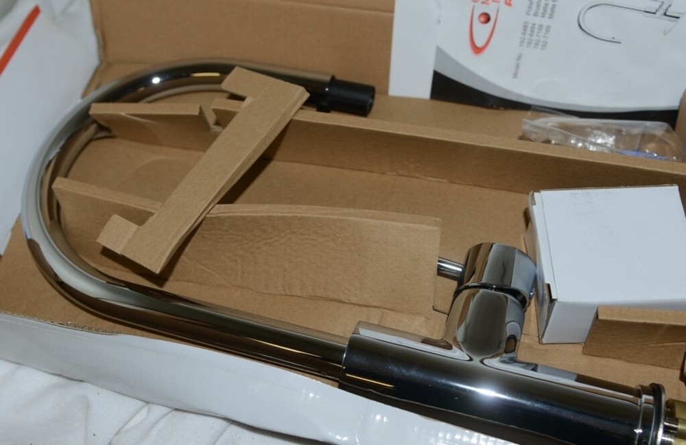 CMI Casmir 192 6483 Single Handle High Arc Pull Down Kitchen Faucet