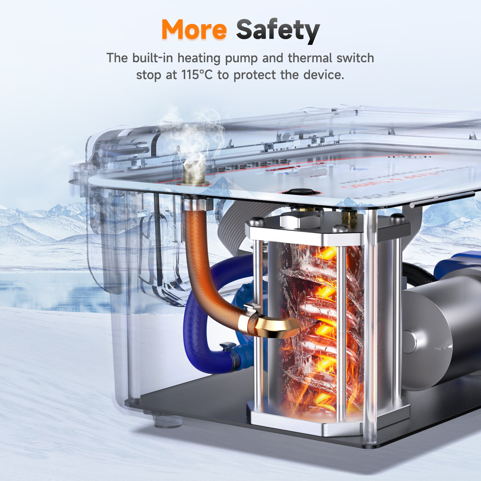 FOXWELL ST2000 Auto EVAP Turbo Leak Detector Smoke Machine with 4" LCD Screen