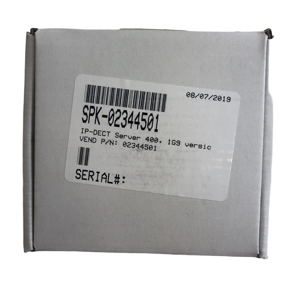 NEW - Spectralink k005 IP-DECT Server 400 Scalable DECT Solution 02344501