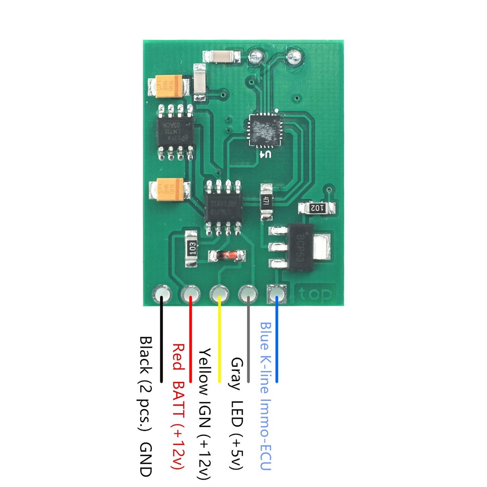 Replacement Immobilizer Emulator Circuit For Yamaha Motorcycles & Scooter
