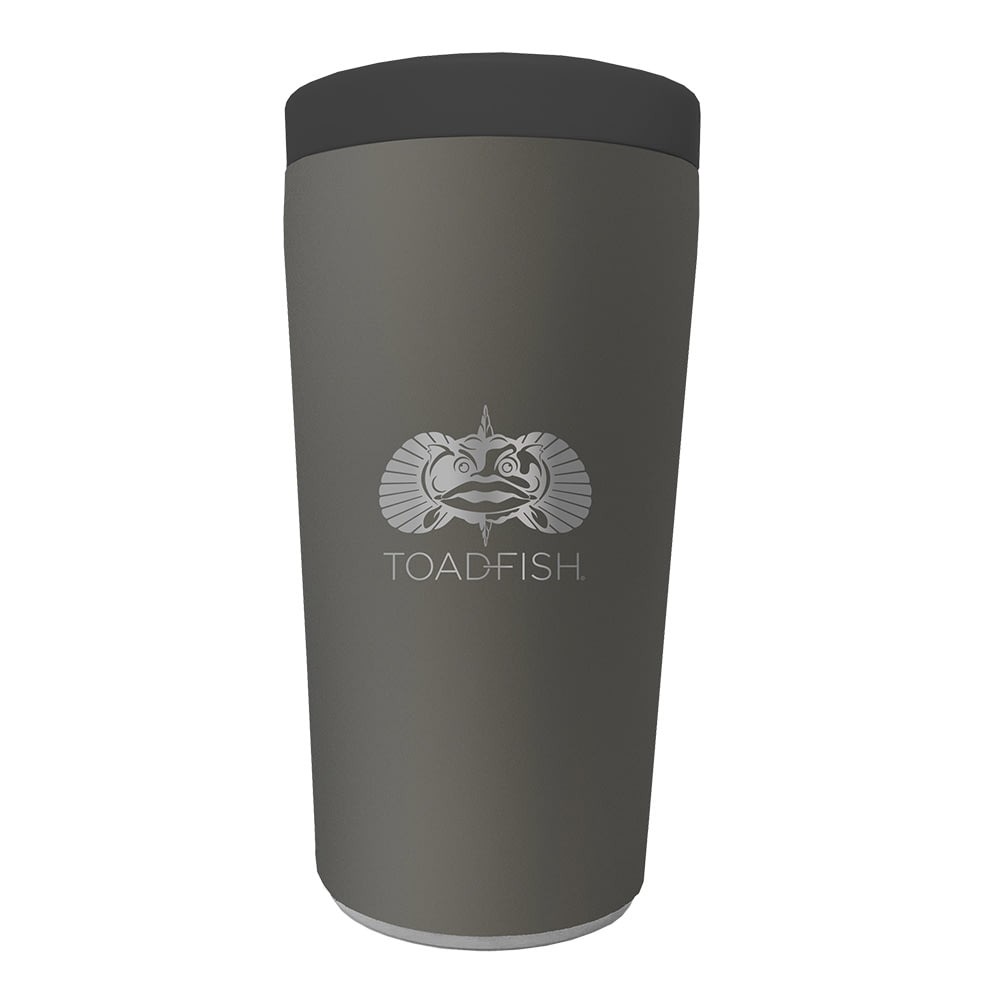 Toadfish Non-Tipping Can Cooler 2.0 - Universal Design - Graphite, 5006