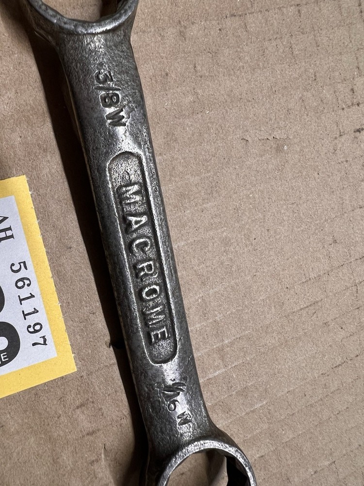 Vintage Macrome Ring Spanner