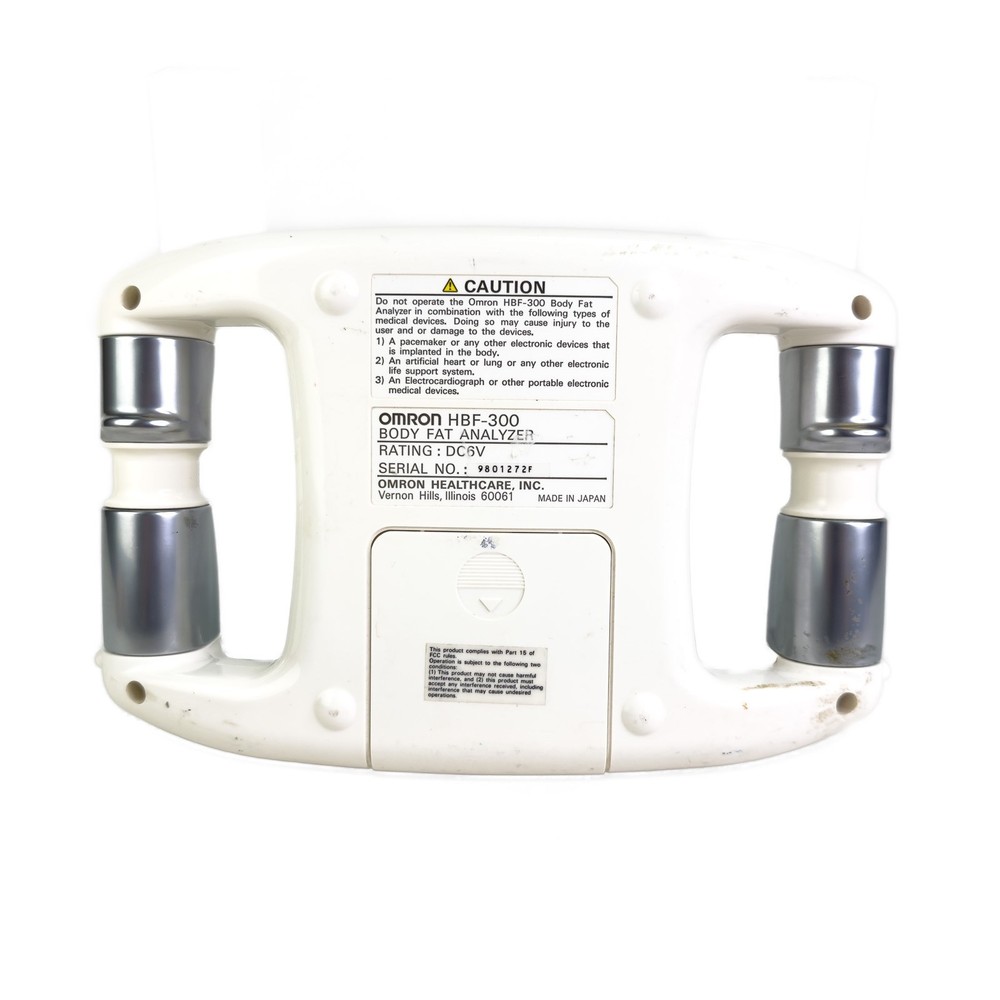 Omron Body Fat Analyzer HBF-300 Body Logic Pro Handheld Digital Display Working