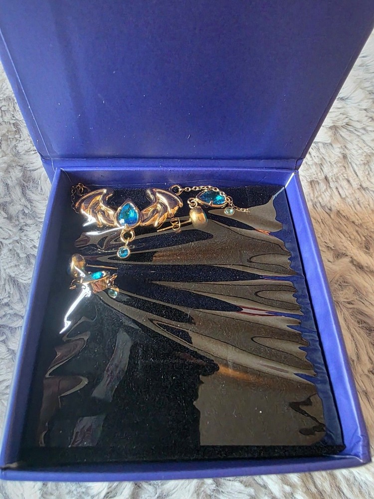 Aphmau Phoenix drop high Necklace & Earring Set