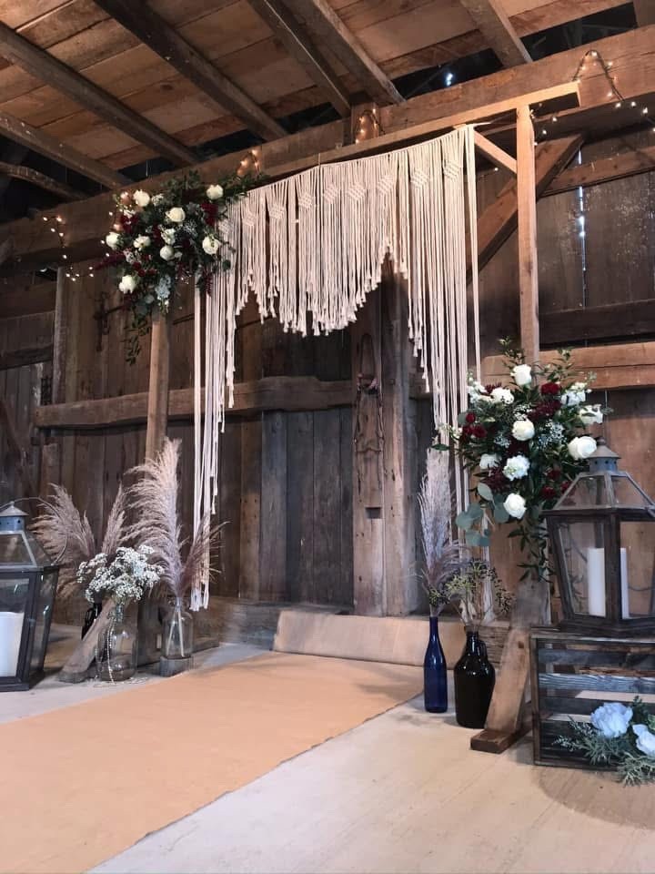 Beautiful LARGE handmade macrame piece