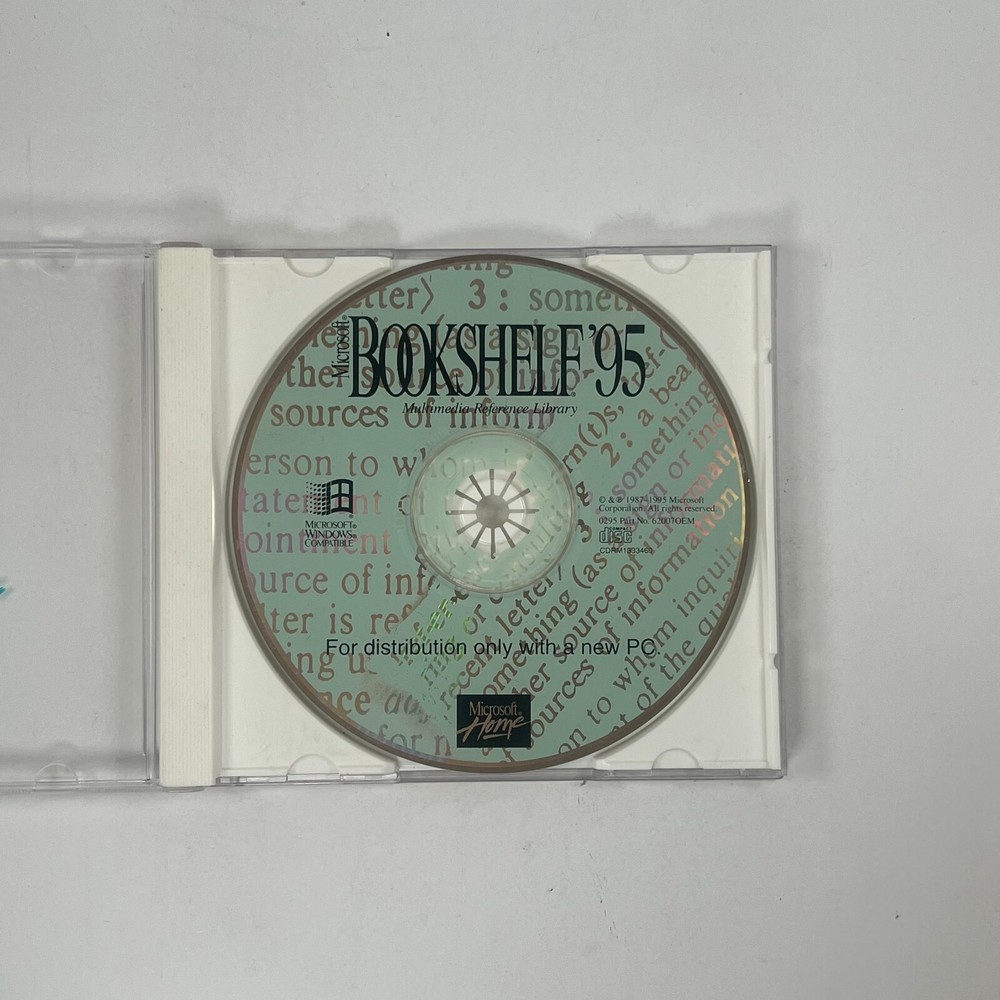 Microsoft Bookshelf 95 (PC)