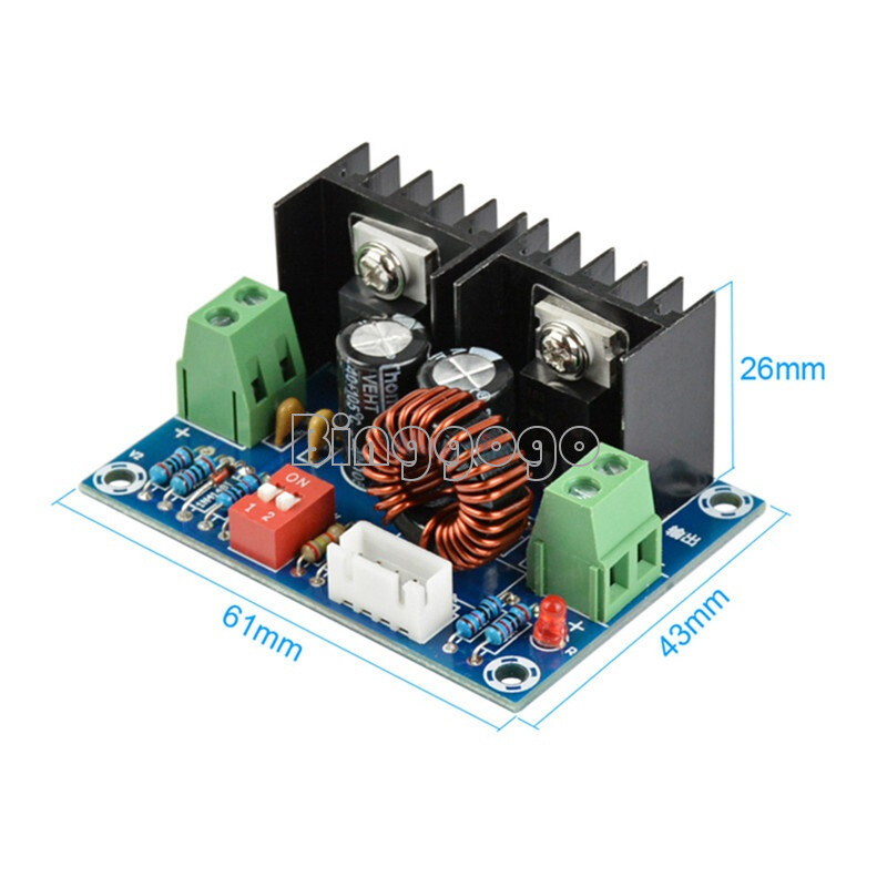 200W 8A DC-DC Buck Converter Voltage Regulator Adjustable Step Down Board NEW