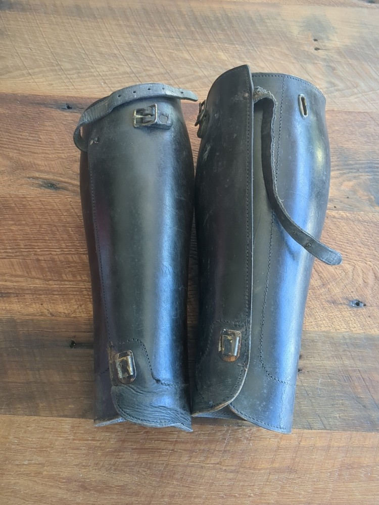 WW1 leather spat