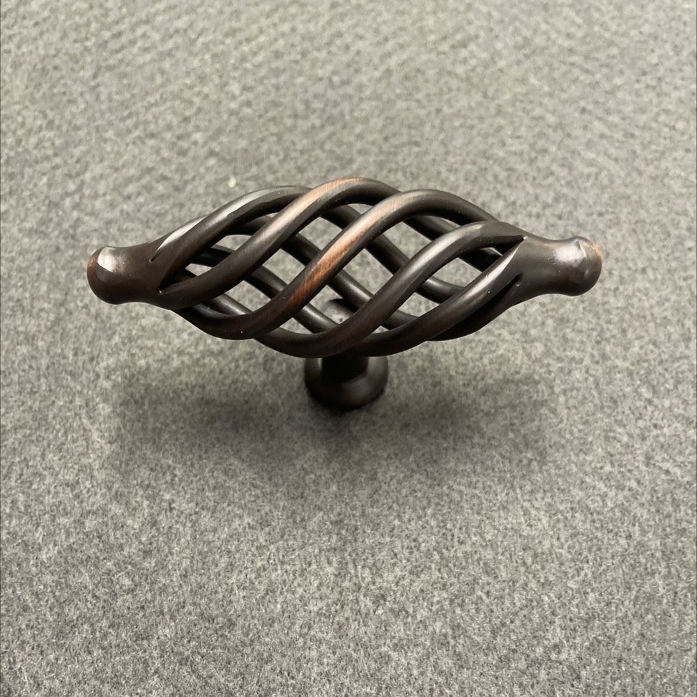 3-3/8" Birdcage Knob Bronze with Copper Highlights