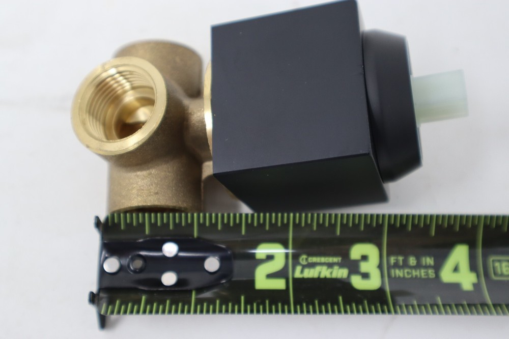 Matte Black Mixing Valve Single Function Shower Mixer Valve-Valve ONLY Square