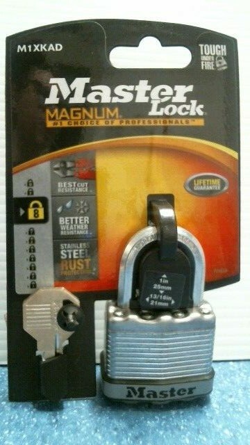 Master Lock Magnum Padlock   (M1XKA1)  FS