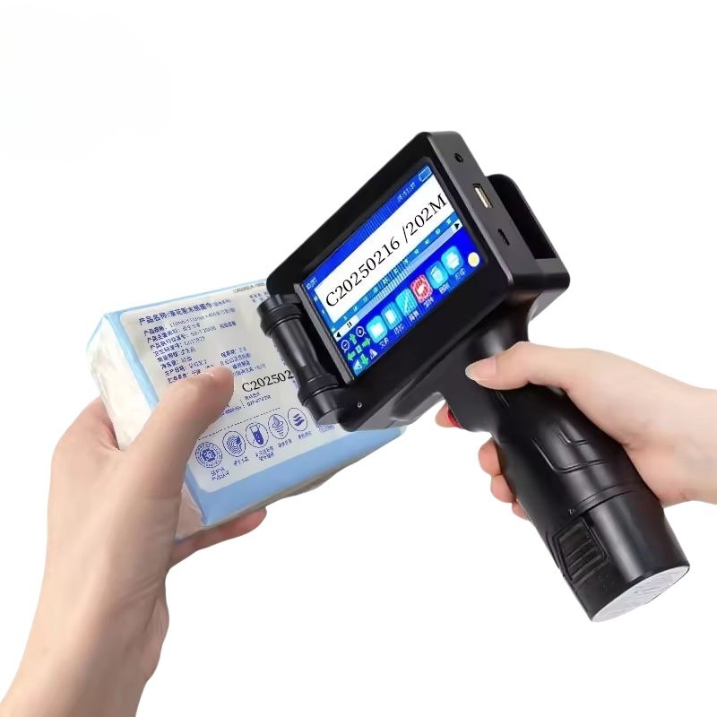 12.7mm 25 Languages Cheap Price Logo Date Handheld Inkjet Printer