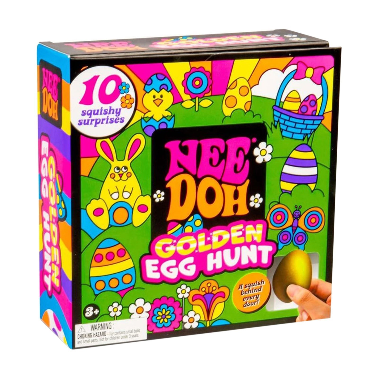 NeeDoh Golden Egg Hunt - Sensory Squeeze Toy Squishy Toy Set Easter Fidget Toy