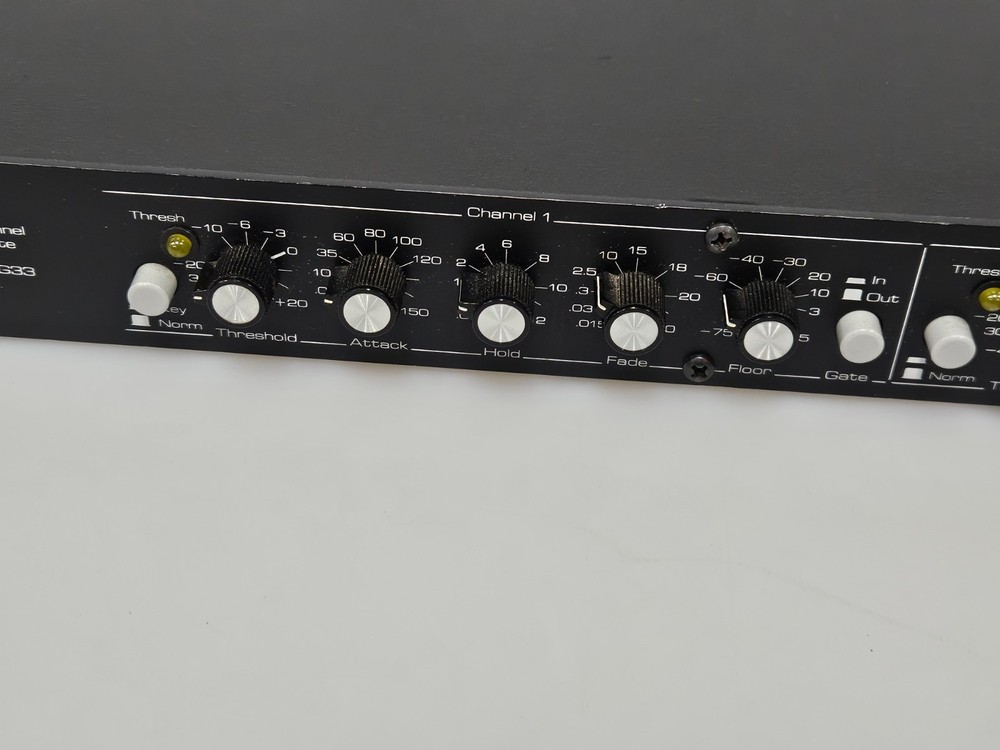 Ashly SG33 Dual Channel Noise Gate, Rack Mount