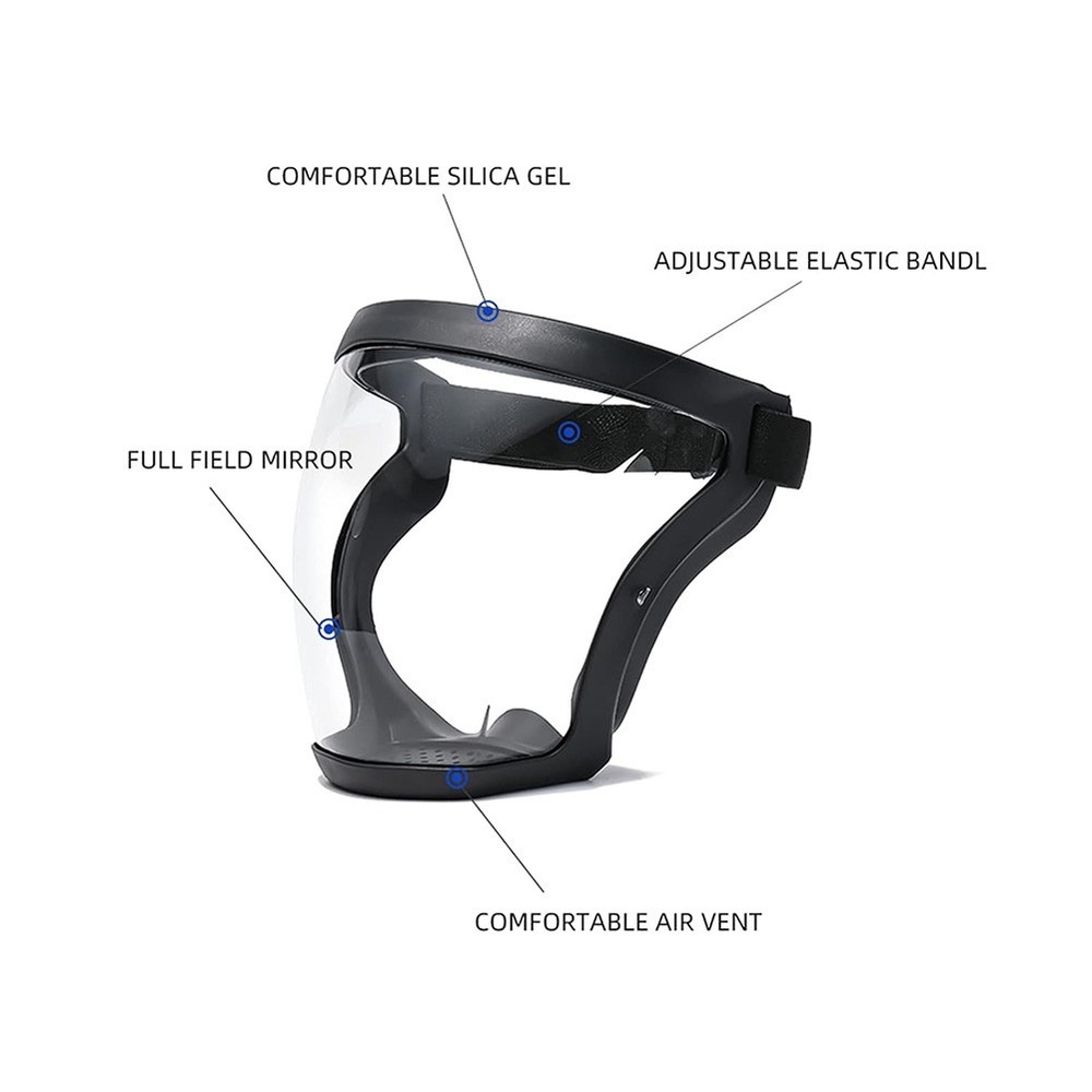 Work Full Face Protector Shield Transparent Protector Face3631