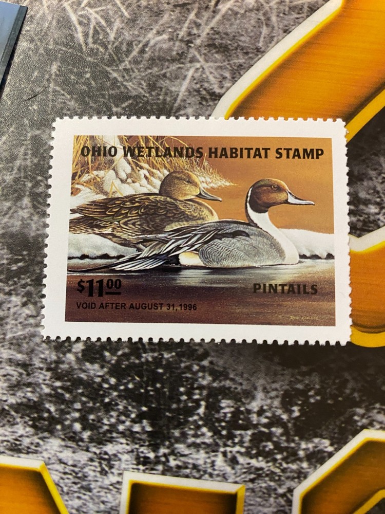 1995 Ohio State Duck Stamp,
