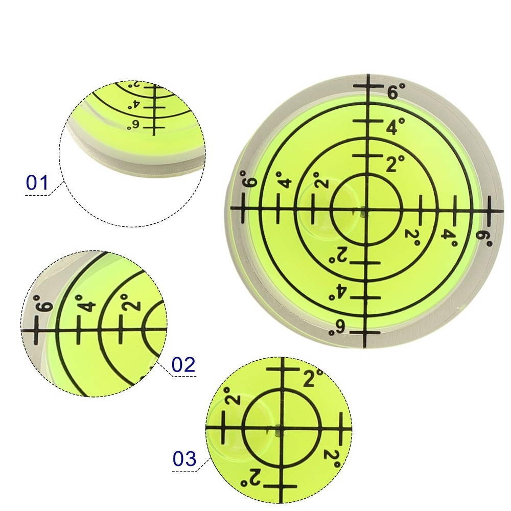32mm Bubble Level Accurate Measurement Tool for Professional Use 2 Pack