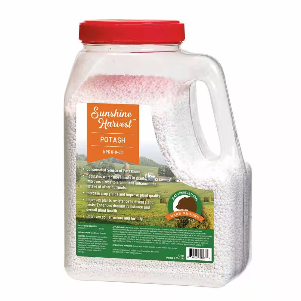 Potash 12 Lbs. Shaker Jug NPK 0-0-60