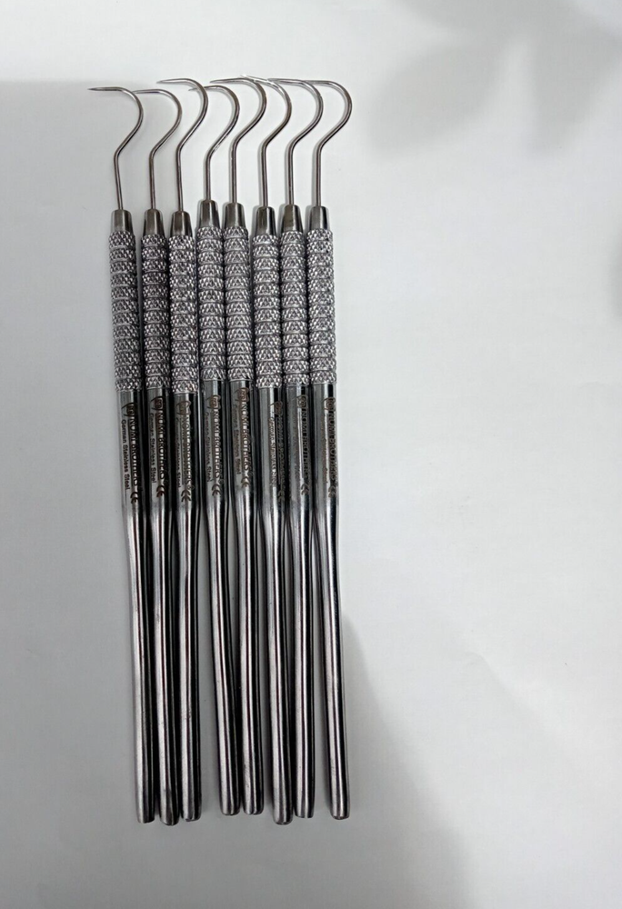 8 Pcs Dental Probe Explorer No. #23 Dental Instruments