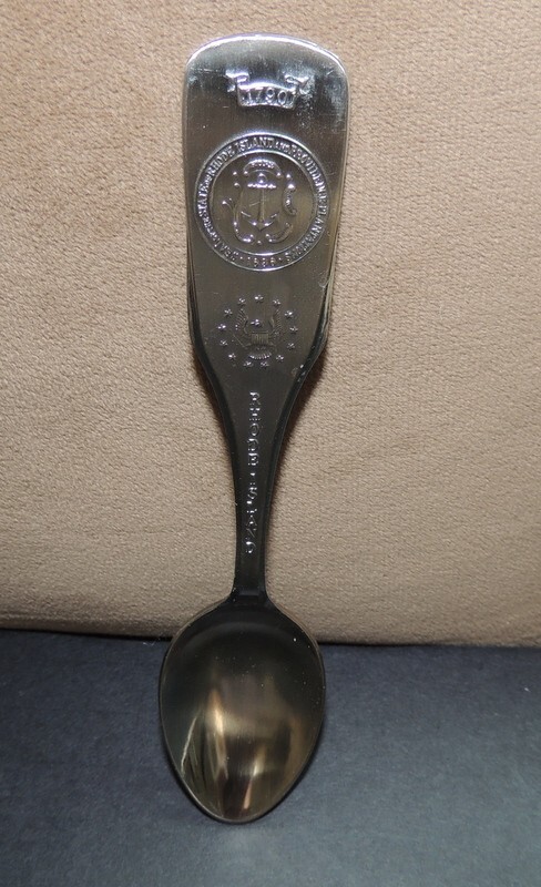 Rare VTG Rhode Island Original Colony Spoon United Silver Co. Made in Japan