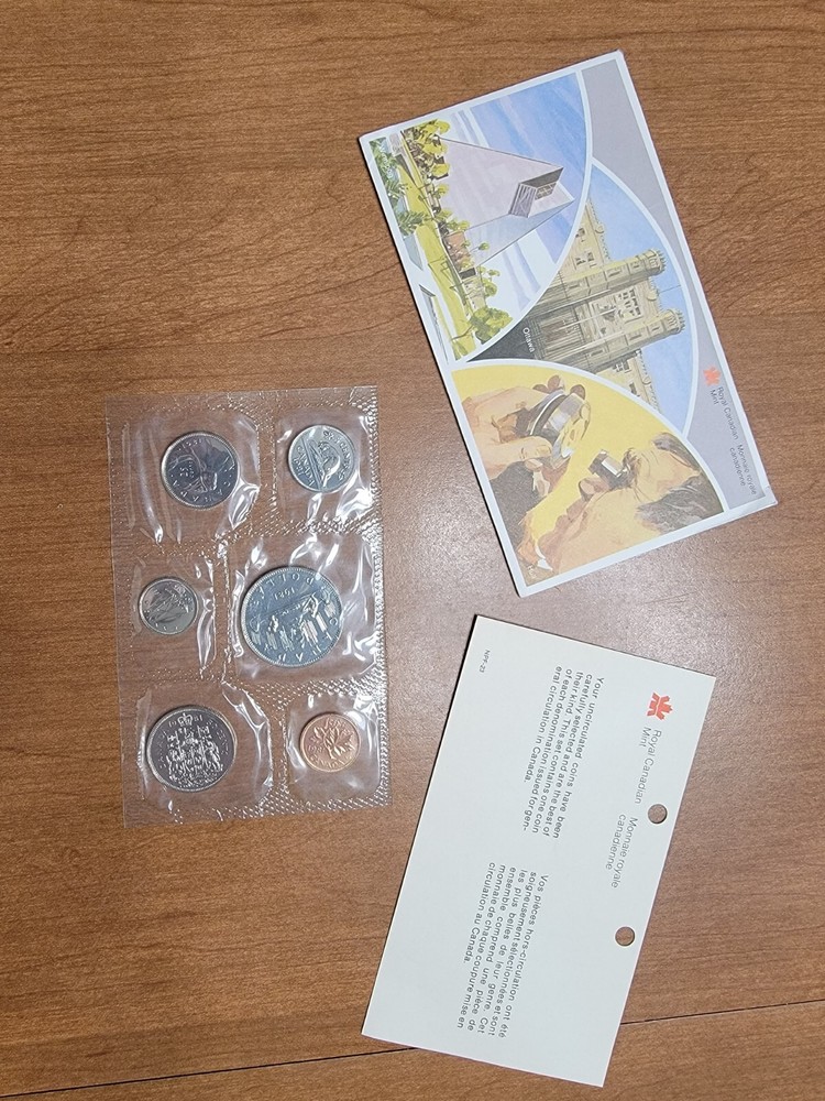 CANADA 1981 Royal Canadian Mint Uncirculated Proof Like Set