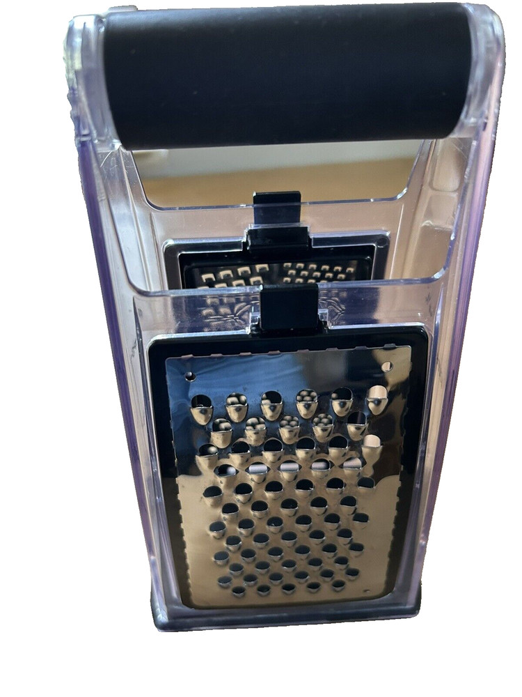 Unique Kitchen Grater w/removable sides and bottom for easy emptying