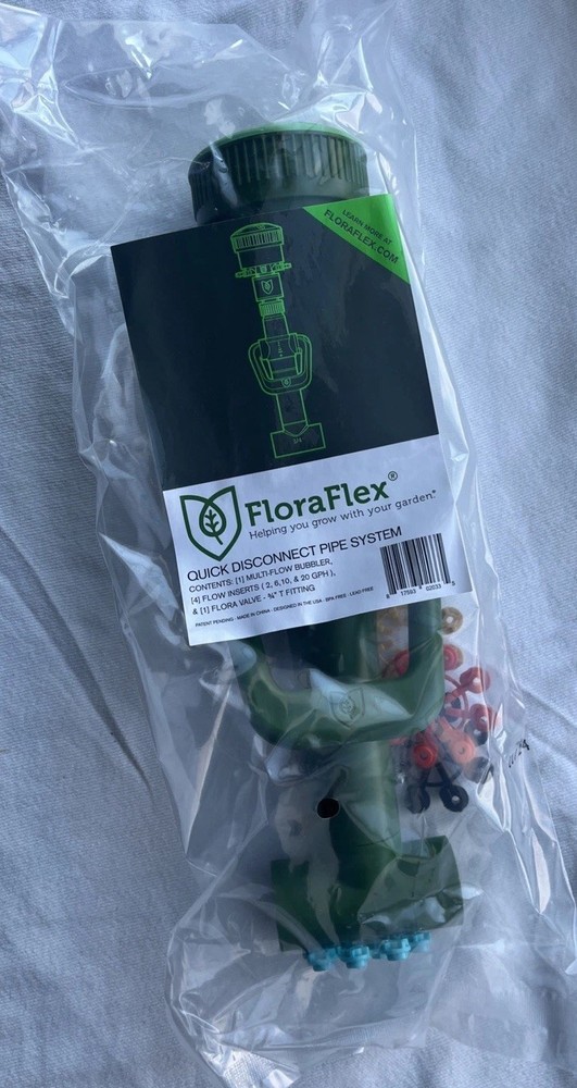 Flora Flex quick disconnect pipe system 3/4' T/fitting