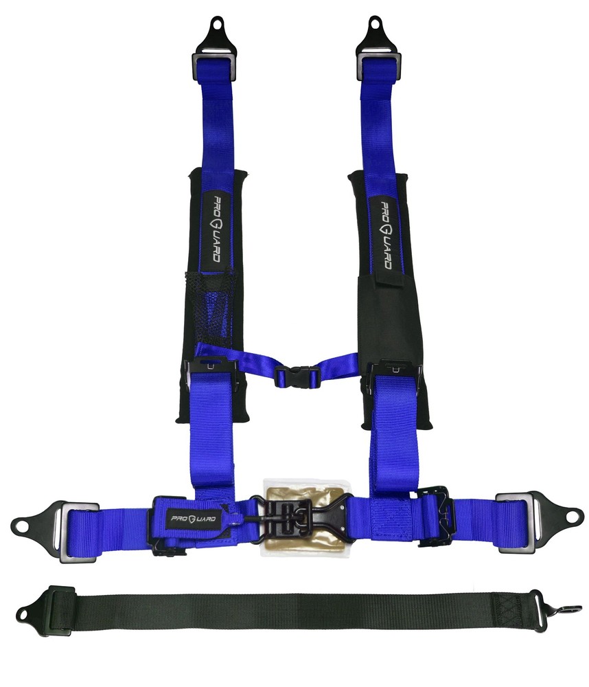 ProGuard Offroad Harness Blue, 5 Point UTV Harness with 2" Straps