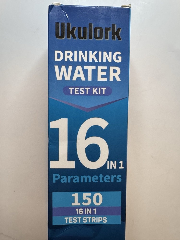 Urulork Drinking Water Test Kit 16 In 1 Parameters 150 Test Strips ￼