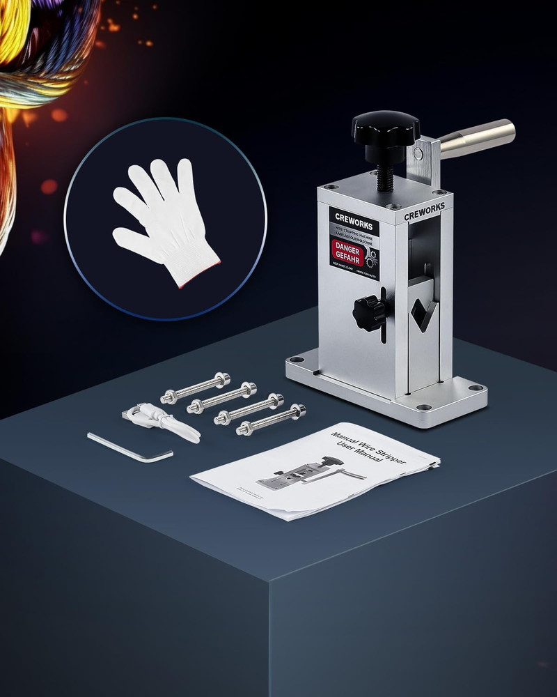 Manual Wire Stripper Machine with Patent, Drill Powered Wire Stripper with Adjus