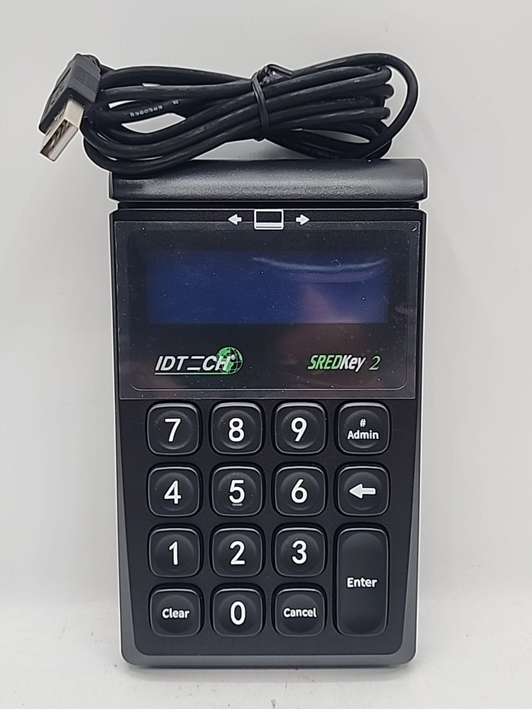 IDTech SREDKey 2 Magstripe Credit Card Swipe Reader