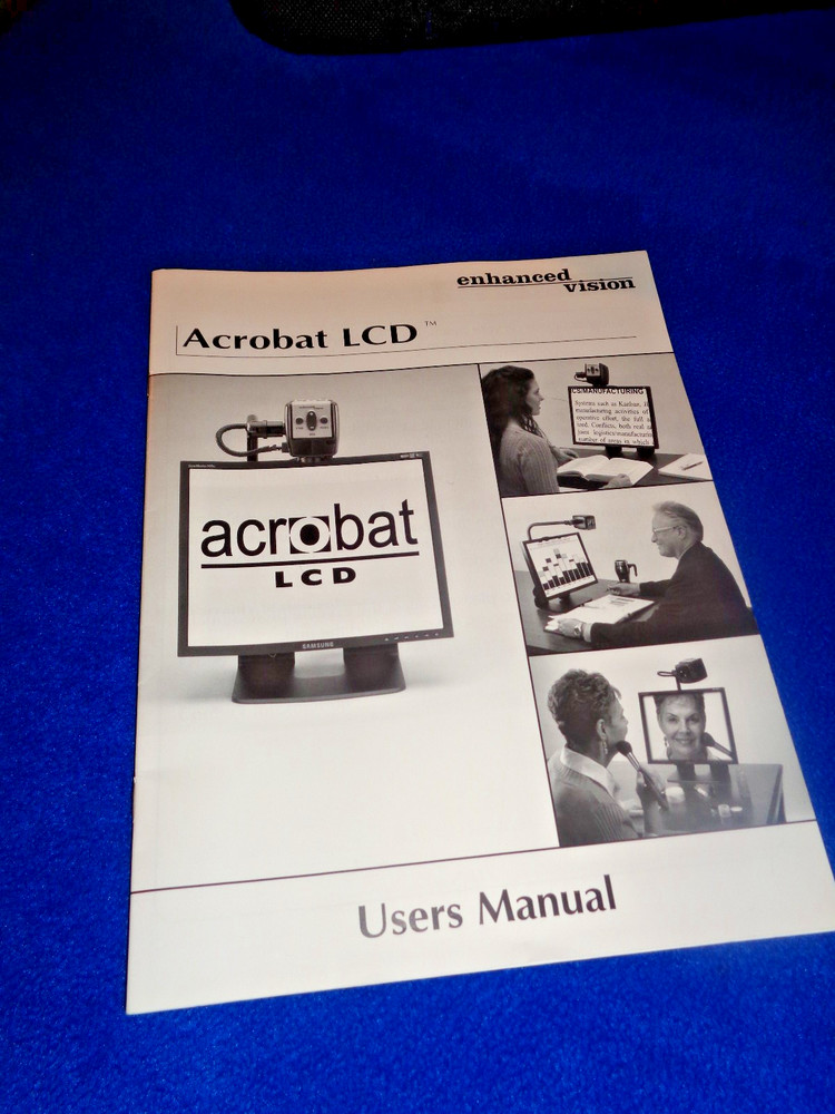 Enhanced Vision Acrobat LCD 24" With Remote And Case