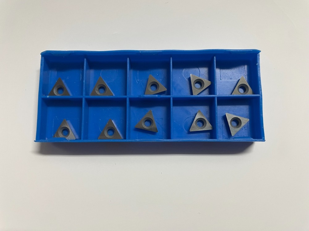 RISHET TOOLS TPGB 221 C5 Uncoated Carbide Inserts 10 Pack