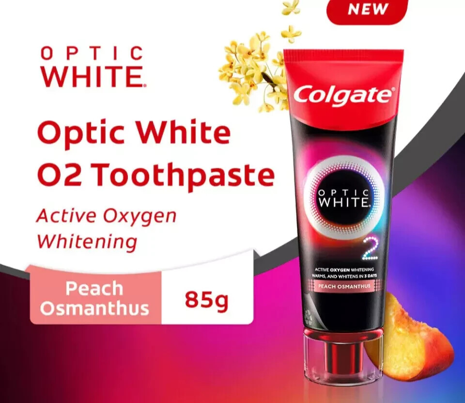 Colgate Optic White O2 -Peach Osmanthus 85g