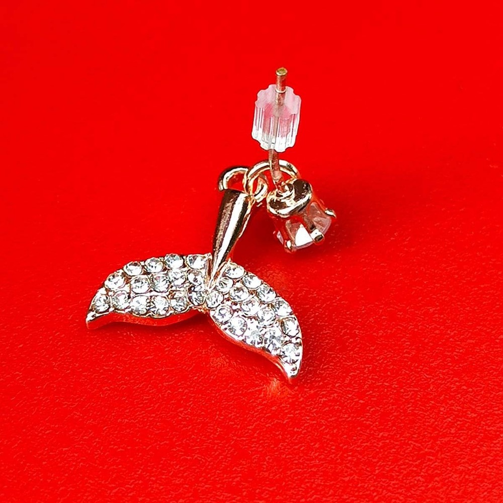 Earring Backs Silicone Soft Clear 1000 Pcs New