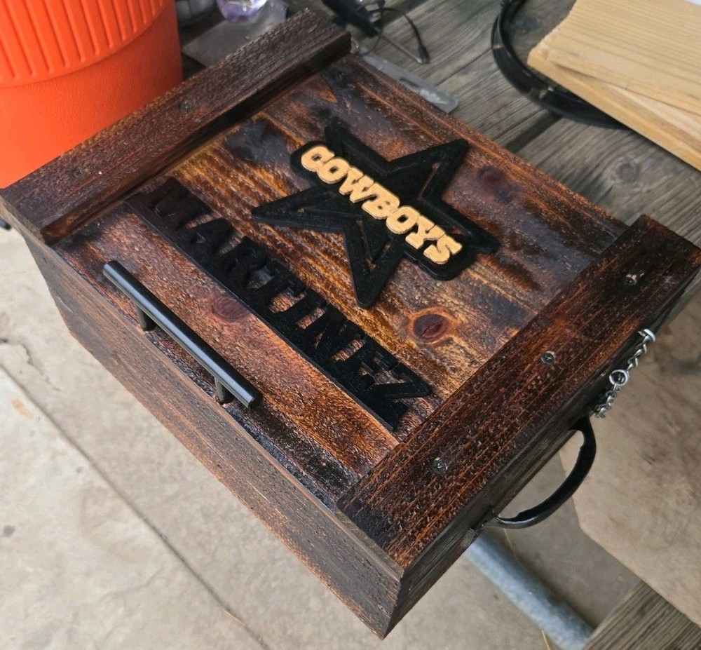 Handcrafted Cedar Wood Bbq Warmer Box