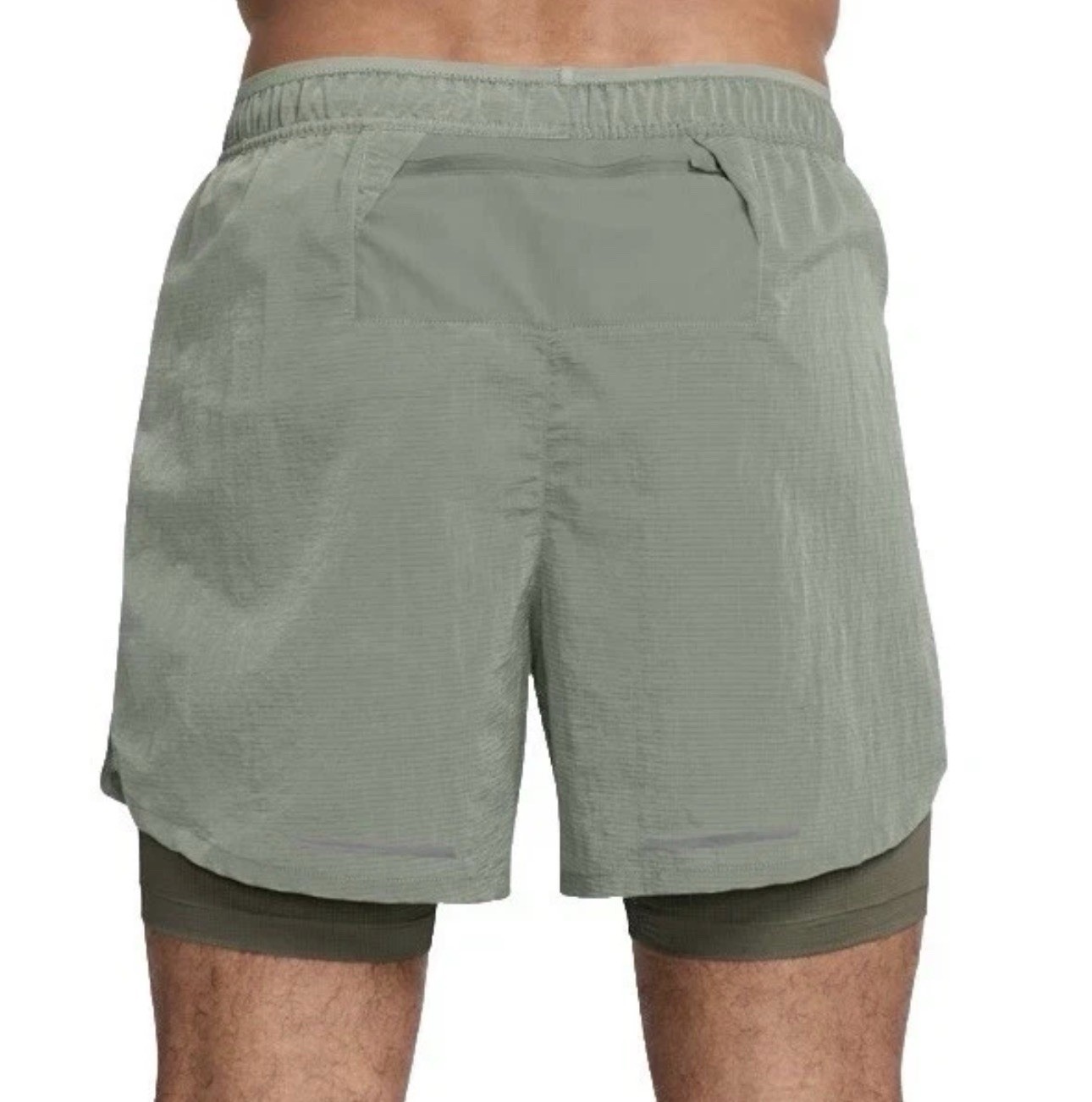 NWT Nike Mens Med 5" Jade H Stride Running Division 2-in-1 Run Shorts FZ1135-370