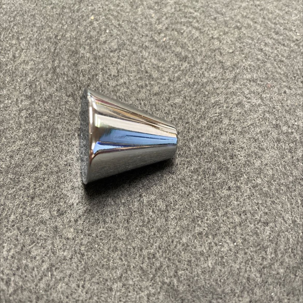 AS-IS 1" Delano Cone Knob Chrome