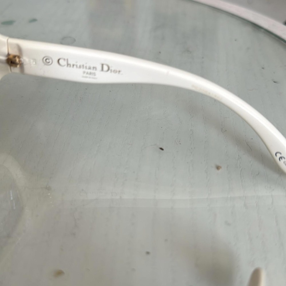 Dior oversized gold sunglasses- no case