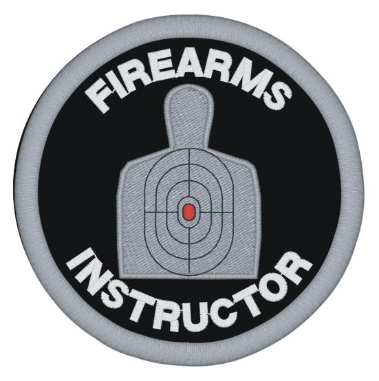 Firearms Instructor Embroidered Coaches Jacket / Windbreaker #928