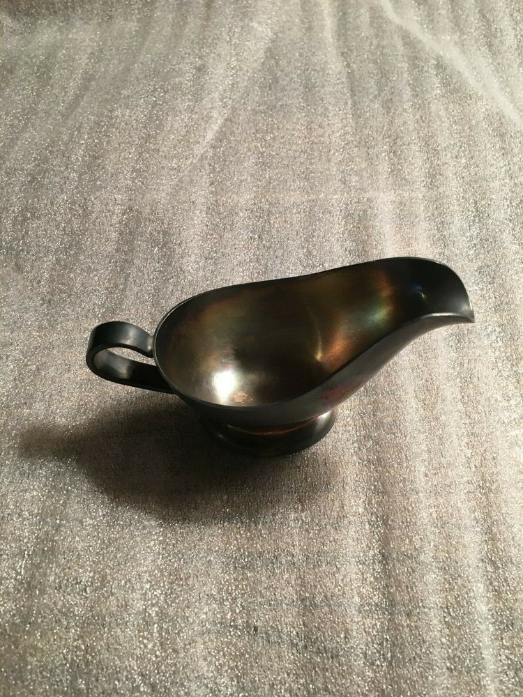 Victor S. Co. Silver Plated Vintage Gravy Boat *