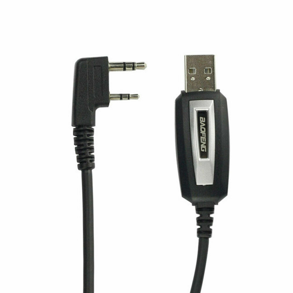For Baofeng UV-5R BF-888S Radios USB 2 Pins Programing Cable Program Software CD