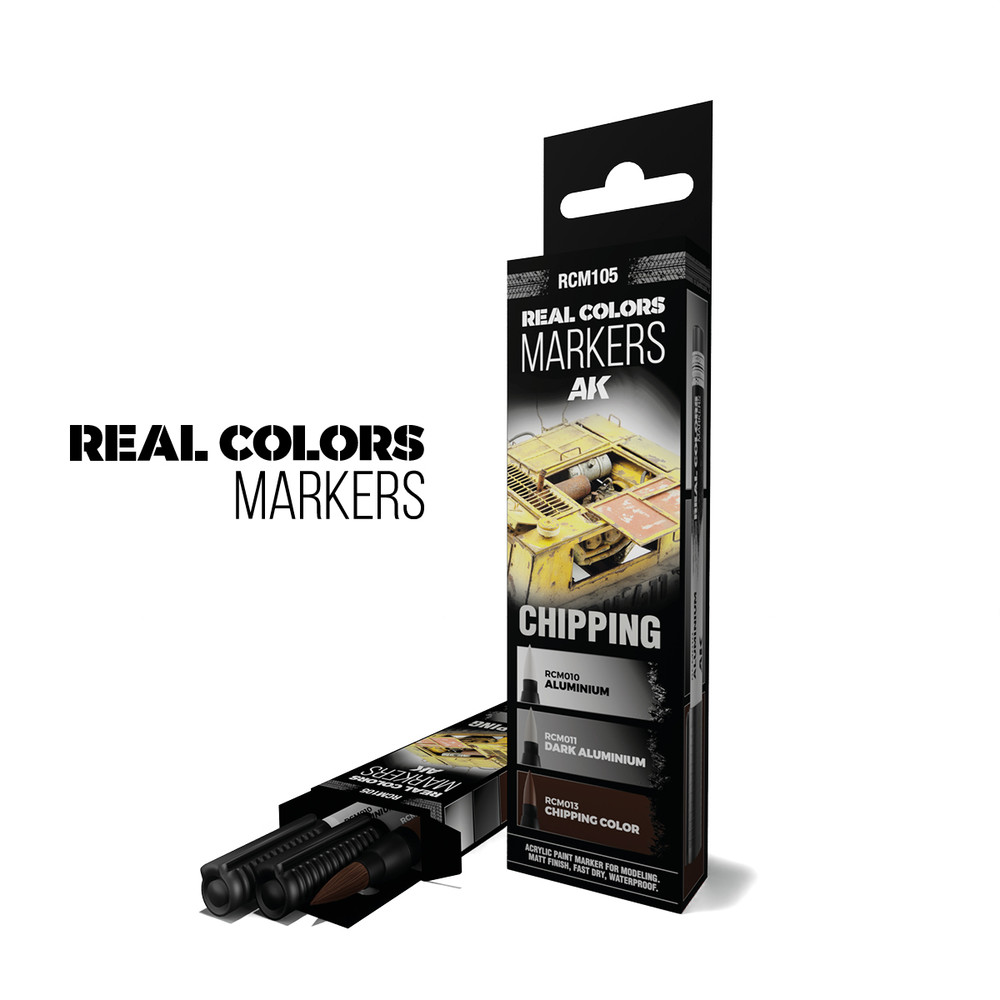 AK Interactive Real Color Markers: Chipping